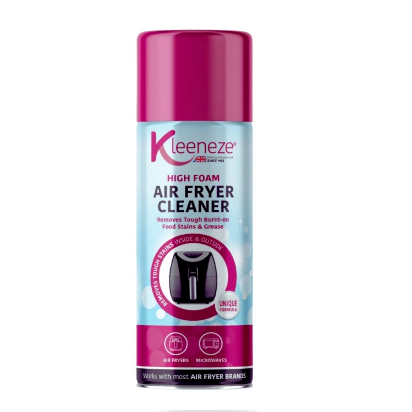 Kleeneze - Air Fryer & Microwave High Foam Cleaner - 300ml Aerosol Spray Can